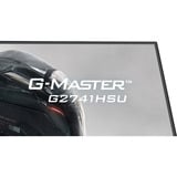 iiyama G-MASTER G2741HSU-B1 écran plat de PC 68,6 cm (27") 1920 x 1080 pixels Full HD Noir Moniteur gaming  Noir (Mat), 68,6 cm (27"), 1920 x 1080 pixels, Full HD, Noir