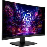 ASRock PG27QRT1B 27" Moniteur gaming incurvé  Noir