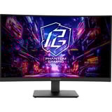 ASRock PG27QRT1B 27" Moniteur gaming incurvé  Noir