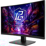 ASRock PG27QRT1B 27" Moniteur gaming incurvé  Noir