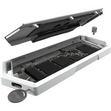 ASUS 90DD02H1-B09000, Boîtier disque dur Blanc