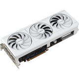 ASUS Radeon RX 9070 XT PRIME WHITE OC Edition, Carte graphique Blanc, RDNA4, GDDR6, 3x DisplayPort, 1x HDMI 2.1