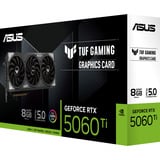 ASUS TUF GAMING GeForce RTX 5060 Ti 8G, Carte graphique 3x DisplayPort, 1x HDMI