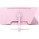 Arozzi Nova 34T2K165 34" Moniteur UltraWide gaming incurvé rose fuchsia, 2x DisplayPort, 2x HDMI, 165 Hz