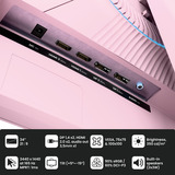 Arozzi Nova 34T2K165 34" Moniteur UltraWide gaming incurvé  rose fuchsia