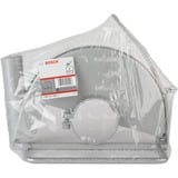 Bosch 1605510180 Accessoires pour meuleuse d'angle, Accessoire aspirateur Noir, 23 cm, Blanc, Métal