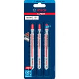 Bosch 2 608 900 566 Lame de scie sauteuse, à chantourner et sabre Lames de scie sauteuse Carbone 3 pièce(s) Lames de scie sauteuse, Plastique, Carbone, Gris, 3,3 mm, 6,5 cm