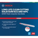 Bosch 2 608 900 566 Lame de scie sauteuse, à chantourner et sabre Lames de scie sauteuse Carbone 3 pièce(s) Lames de scie sauteuse, Plastique, Carbone, Gris, 3,3 mm, 6,5 cm
