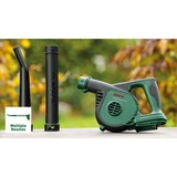 Bosch LeafBlower souffleur de feuilles sans fil Vert Lithium-Ion (Li-Ion) Vert/Noir, Souffleur à main, Vert, Lithium-Ion (Li-Ion), 2,5 Ah, 138 mm, 831 mm