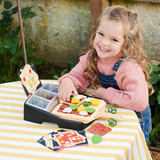 Casdon Station de garniture à pizza jouet Ooni, Appareil ménager pour enfants 