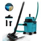 Cecotec Conga Rockstar Wet & Dry Compact Garden, Aspirateur sec/humide Turquoise/Noir