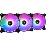 Chieftec Nova Set NF-3012-RGB ventilateurs de boîtier 3 pièces, 120 x 120 x 25 mm, PWM