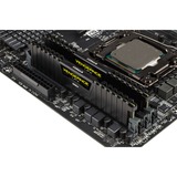 Corsair 16 Go DDR4-3600 Kit, Mémoire vive Noir, CMK16GX4M2Z3600C18, Vengeance LPX, XMP, AMD Ryzen Optimisé