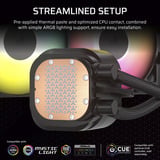 Corsair NAUTILUS 360 RS ARGB Reconditionné, Watercooling Noir