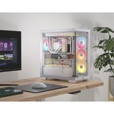 Corsair  boîtier midi tower Blanc | 2x USB-A | 1x USB-C | Window