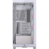 Corsair  boîtier midi tower Blanc | 2x USB-A | 1x USB-C | Window
