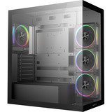 DeepCool CG580 4F V2 boîtier midi tower Noir | 2x USB-A | 1x USB-C | RGB | Verre Trempé