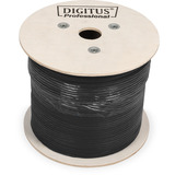 Digitus Câble d'enfouissement simplex Cat.6 U/UTP professionnel, Eca, gaine PE Violet/Noir