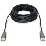 Digitus Câble hybride à fibre optique HDMI AOC, UHD 4K Noir