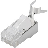 Digitus Connecteurs modulaires CAT.6a pour câble rond, blindés, 100 pièces, Prise de courant 