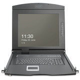 Digitus DS-72221-4GE, Switch KVM Noir