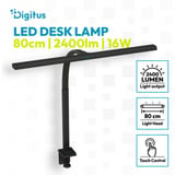 Digitus Lampe de bureau LED, Lumière LED Noir