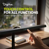 Digitus Lampe de bureau LED, Lumière LED Noir
