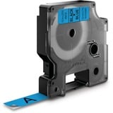Dymo D1 étiquettes autocollantes authentiques | rouleau 9 mm x 7 m | impression en noir sur fond bleu | pour étiqueteuses LabelManager, Ruban Noir sur bleu, Polyester, Belgique, -18 - 90 °C, DYMO, LabelManager, LabelWriter 450 DUO