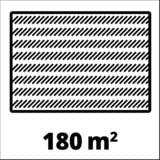 EINHELL GE-CM 18/32 Li-Solo Marcher derrière un tracteur tondeuse Batterie Noir, Rouge, Tondeuse à gazon Rouge/Noir, Marcher derrière un tracteur tondeuse, 180 m², 32 cm, 30 cm, 70 cm, 25 L