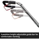 EINHELL GE-CM 36/33 Li (2x2,5Ah) Marcher derrière un tracteur tondeuse Batterie Noir, Rouge, Tondeuse à gazon Rouge/Noir, 5Ah), Marcher derrière un tracteur tondeuse, 33 cm, 2,5 cm, 6,5 cm, 30 L, 4 roue(s)