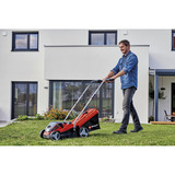 EINHELL GE-CM 36/33 Li (2x2,5Ah) Marcher derrière un tracteur tondeuse Batterie Noir, Rouge, Tondeuse à gazon Rouge/Noir, 5Ah), Marcher derrière un tracteur tondeuse, 33 cm, 2,5 cm, 6,5 cm, 30 L, 4 roue(s)