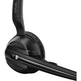 EPOS IMPACT D 10 USB ML EU II casque on-ear Noir/Argent