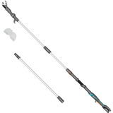 GARDENA HighCut 360/18V P4A Ready-To-Use Set, Sécateur Gris foncé/Turquoise
