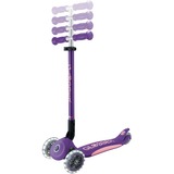 GLOBBER Primo Foldable Plus Lights, Trottinette Violâtre/Rose