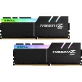 G.Skill Trident Z RGB F4-2666C19D-64GTZR module de mémoire 64 Go 2 x 32 Go DDR4 2666 MHz, Mémoire vive Noir, 64 Go, 2 x 32 Go, DDR4, 2666 MHz
