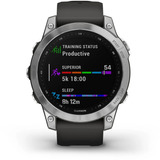 Garmin fēnix 7 - Édition standard, Smartwatch Argent