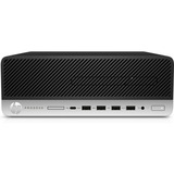 HP ProDesk 600 G5 SFF reconditionné, PC Noir/Argent