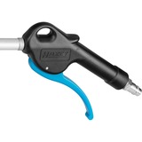 Hazet Pistolet à air soufflé 9040LG-3/2, long, Outil souffleur Noir/Bleu