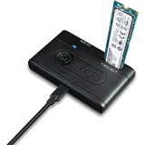Icy Dock MB031U-1SMB carte et adaptateur d'interfaces M.2, Cadre de montage Noir, USB Type-C, M.2, Noir, Statut, CE, RoHS, REACH, 5 Gbit/s