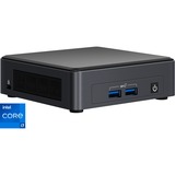 Intel® NUC 11 Pro UCFF Noir i7-1165G7, Barebone Noir, UCFF, Mini PC type barebone, DDR4-SDRAM, M.2, Wi-Fi 6 (802.11ax), 28 W