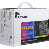 Inter-Tech Argus RGB-500W II alimentation 500 watt Noir, 1x PCIe