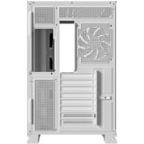 Krux Atron boîtier midi tower Blanc | 2x USB-A | 1x USB-C | RGB | Verre Trempé