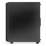 Krux  boîtier midi tower Noir | 3x USB-A | RGB | Verre Trempé