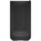 Krux  boîtier midi tower Noir | 3x USB-A | RGB | Verre Trempé