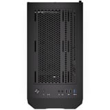 Krux  boîtier midi tower Noir | 3x USB-A | RGB | Verre Trempé
