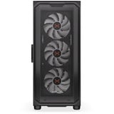 Krux  boîtier midi tower Noir | 3x USB-A | RGB | Verre Trempé