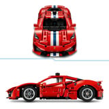 LEGO Technic Ferrari 488 PISTA Voiture, Jouets de construction Jeu de construction, 9 an(s), Plastique, 882 pièce(s), 1,11 kg