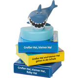 MGA Entertainment Little Tikes Story Dream Machine - Collection Grand Requin, Petit Requin, Livre audio 