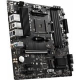MSI B550M PRO-VDH carte mère AMD B550 Emplacement AM4 micro ATX carte mère socket AM4 Noir, AMD, Emplacement AM4, AMD Ryzen™ 5, AMD Ryzen™ 7, AMD Ryzen™ 9 de 3e génération, DDR4-SDRAM, 128 Go, DIMM