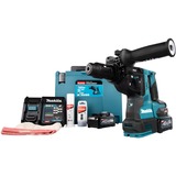 Makita HR004GM201, Marteau piqueur Bleu/Noir